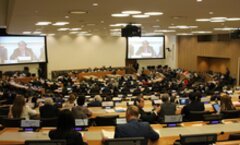 Meeting of the Socialist International Council at the United Nations in New York
